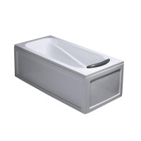 CE high quality hot apron acrylic bathtub with skirt