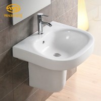 New selling toilet washbasin ceramic washbasins hanging small bathroom sink