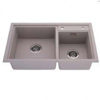 European style double bowl fancy kitchen sink