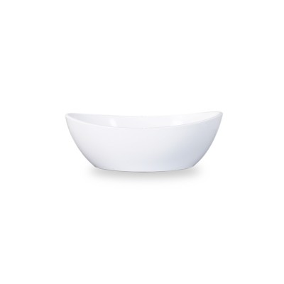 Whirlpool Bathtub Unique Shaped Free Standing Portable Composite Stone Bathtub BS-8606