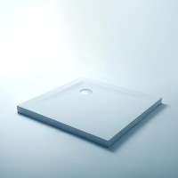 Large square artificial stone shower tray BS-8205